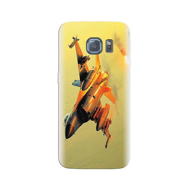 Husa Samsung S6 American Military Fighter Plane