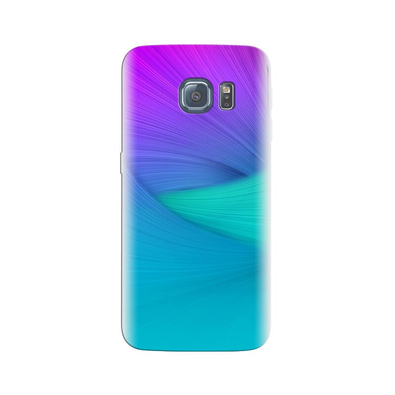 Husa Samsung S6 Abstract Purple Waves Stock