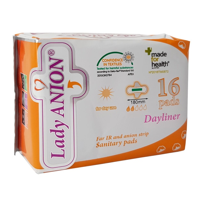 Absorbante Lady Anion Dayliner 180mm, 16 buc
