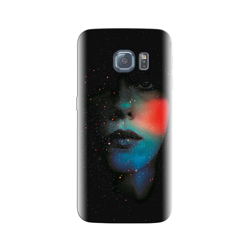 Husa Samsung S7 Edge Beautiful Face Space Background