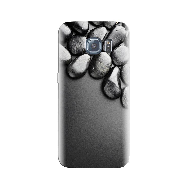 Husa Samsung S6 Edge Black Stones 3d