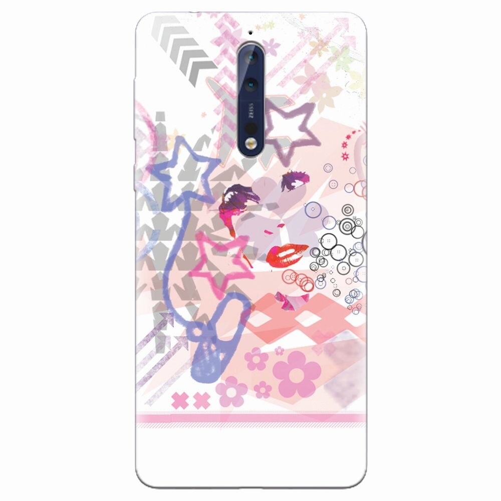 Husa silicon pentru Nokia 8, Girly Like