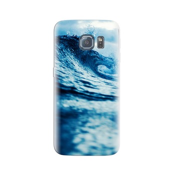Husa Samsung S7 Blue Waves Husa Samsung S7 Blue Waves
