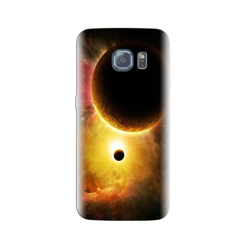 Husa Samsung S6 Burning Planets In Space