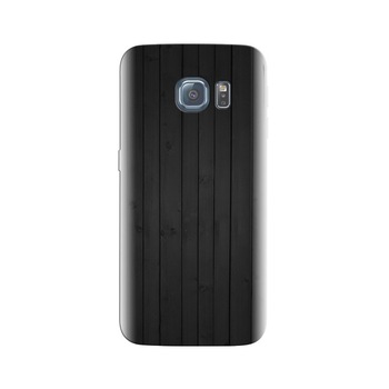 Husa Samsung S7 Black Wood Texture Husa Samsung S7 Black Wood Texture