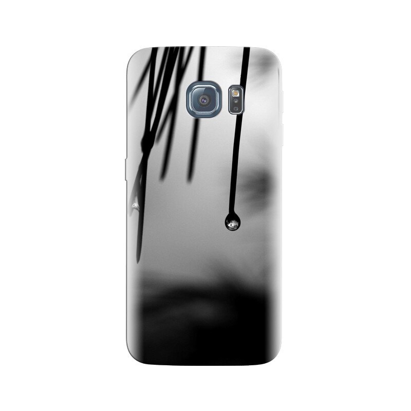 Husa Samsung S6 Black White Dew Drops