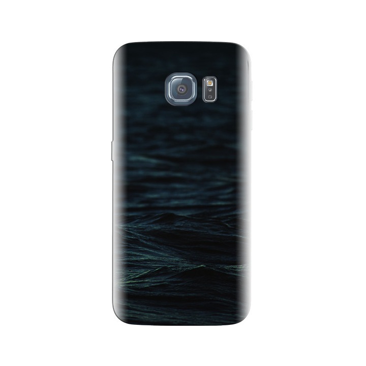 Силиконов кейс, съвместим с Samsung Galaxy S7 - модел Black Water