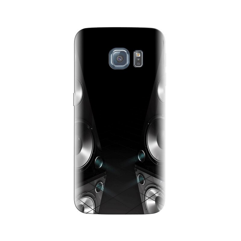 Husa Samsung S7 Edge Black Speakers 3d