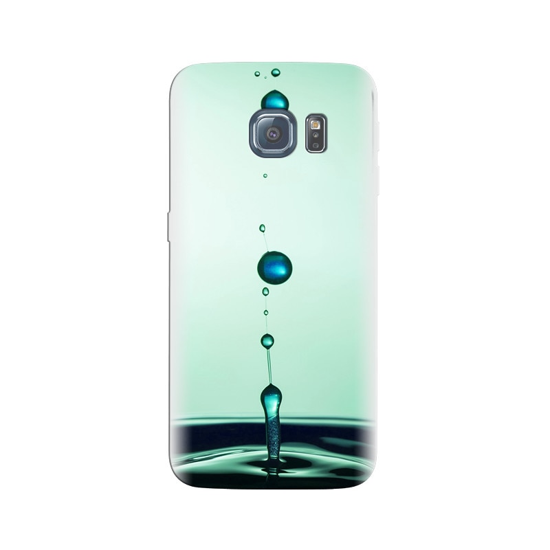 Husa Samsung S6 Blue Drops