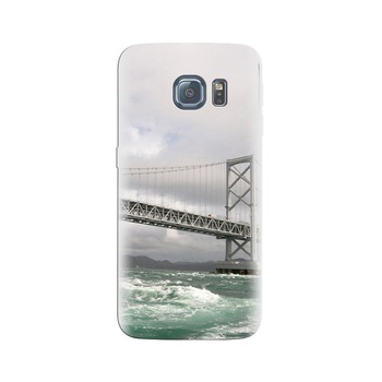 Husa Samsung S7 Edge Bridge Over Rough Sea Husa Samsung S7 Edge Bridge Over Rough Sea