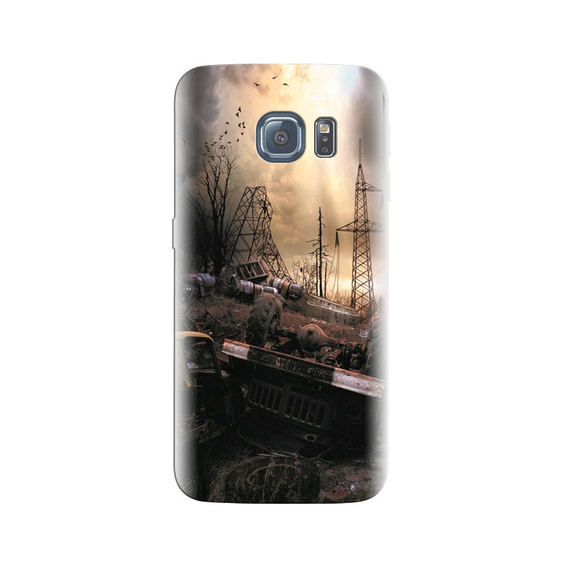 Husa Samsung S6 Edge Breathtaking Post Apocalypse Artwork