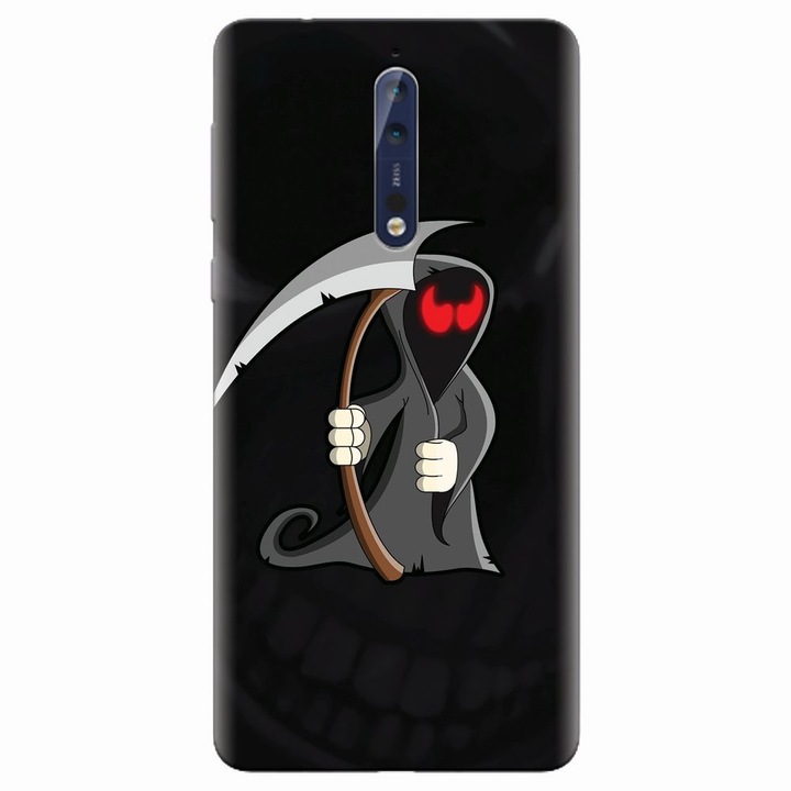 Силиконов кейс за Nokia 8, Grim Reaper