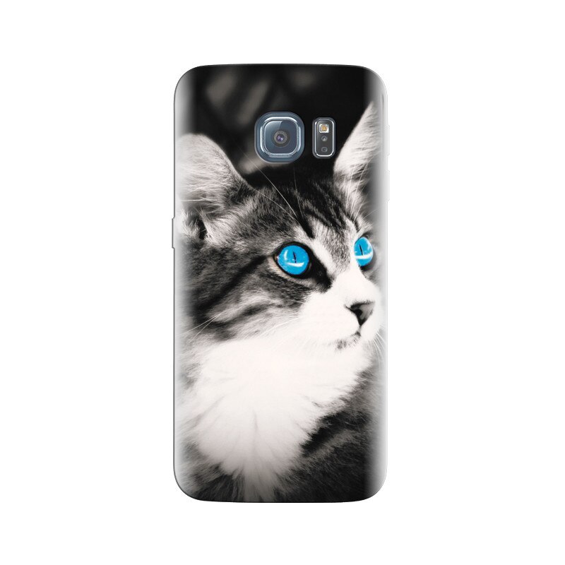 Husa Samsung S6 Blue Eyes Beautiful Cat40 X 1136
