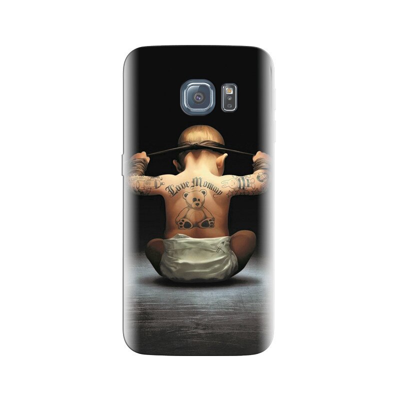 Husa Samsung S7 Body Builder Cute Baby Tattoo S Resolution X