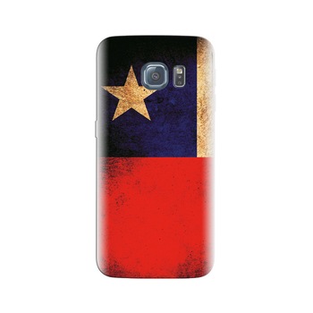 Husa Samsung S6 Edge Chile Flag Hd Images Husa Samsung S6 Edge Chile Flag Hd Images