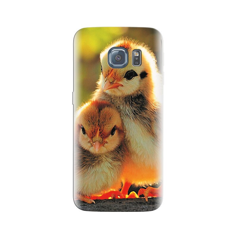Husa Samsung S6 Edge Chicken Cute Baby