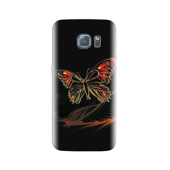 Husa Samsung S6 Edge Butterfly Very Beautiful Husa Samsung S6 Edge Butterfly Very Beautiful