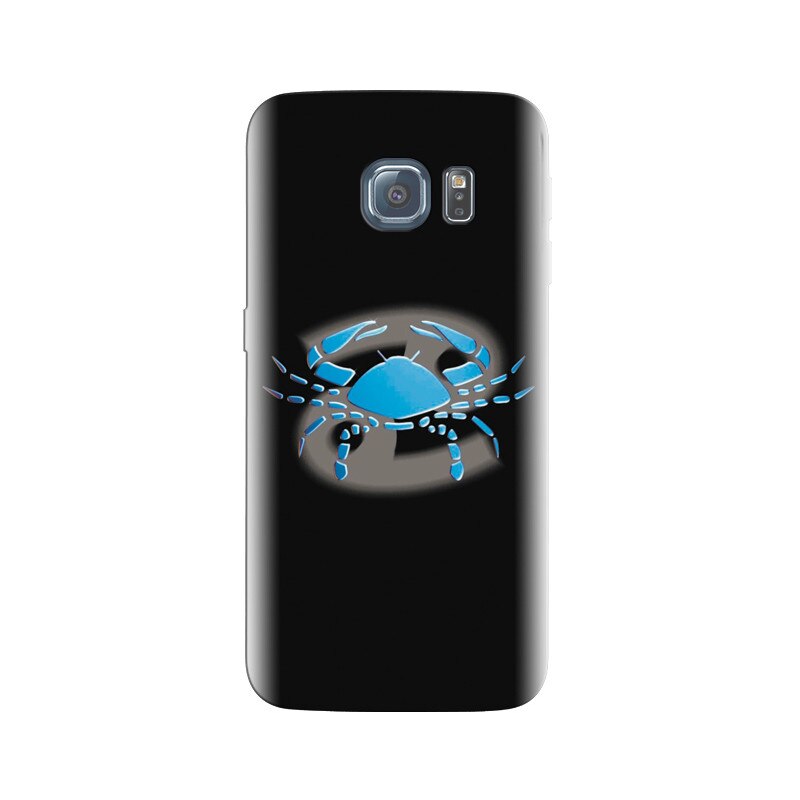 Husa Samsung S6 Edge Cancer Zodiac With Black Background