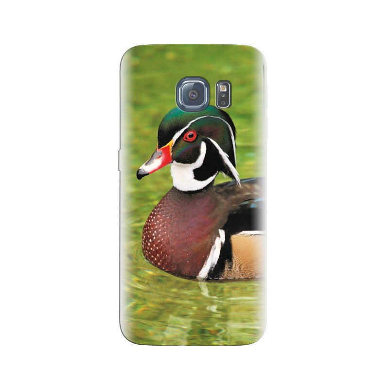 Husa Samsung S7 Edge Colourful Duck On Green Water