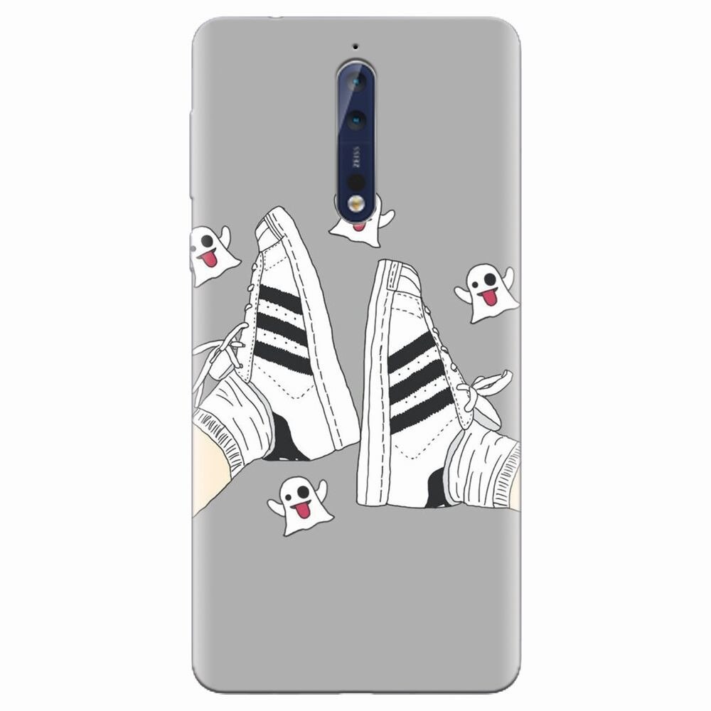 Husa silicon pentru Nokia 8, Little Phantoms