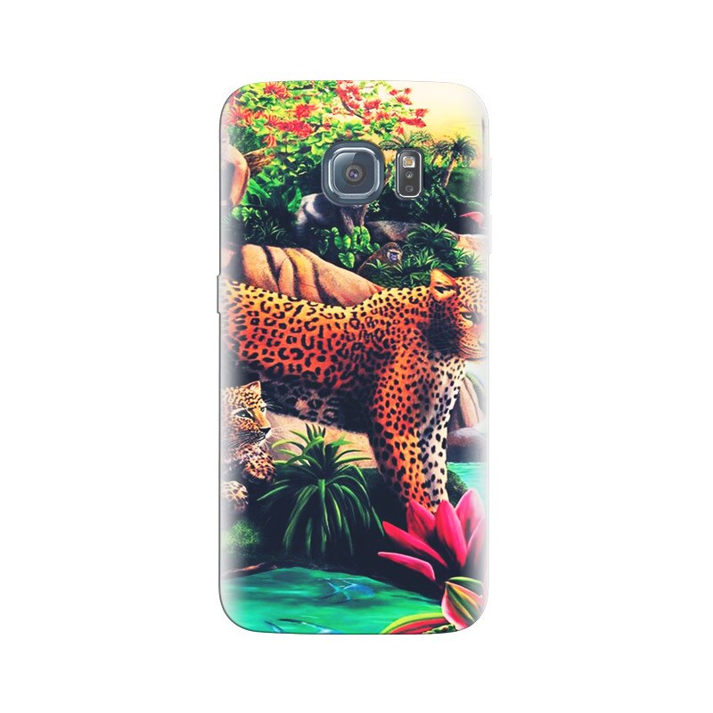 Husa Samsung S7 Colorful Leopard Africa Nature