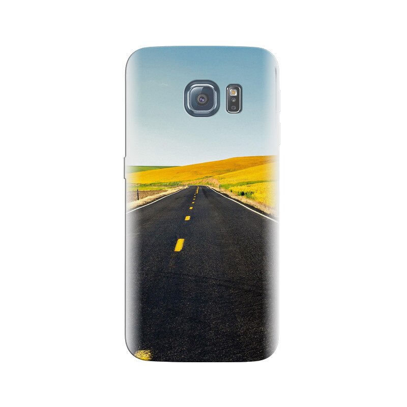 Husa Samsung S6 Country Road Yellow Hills