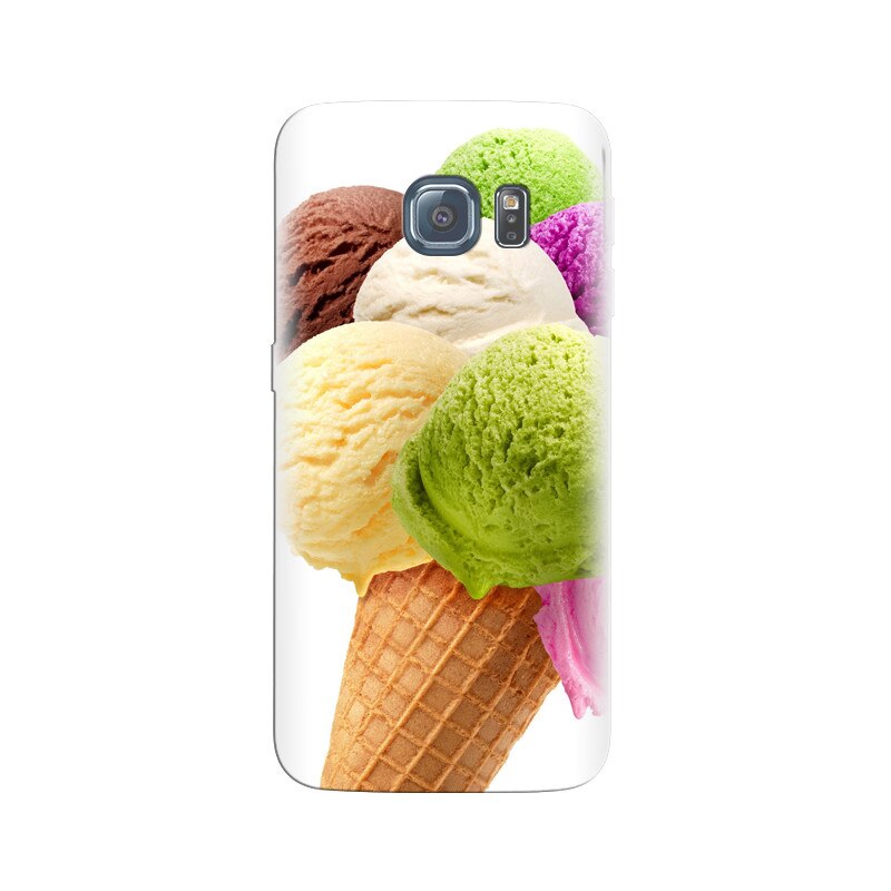 Husa Samsung S6 Edge Colorful Ice Cream Cone Dessert