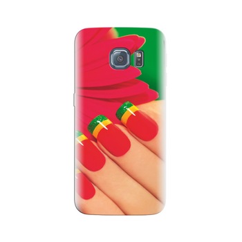 Husa Samsung S6 Colorful Nails Husa Samsung S6 Colorful Nails