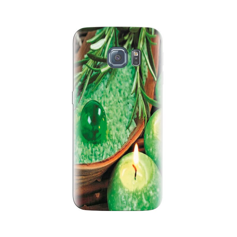 Husa Samsung S7 Good Night With Green Lighting Candles