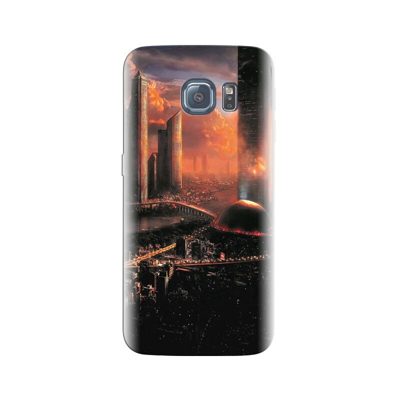 Husa Samsung S6 Edge Futurist City Awesome Hd Pictures Gallery