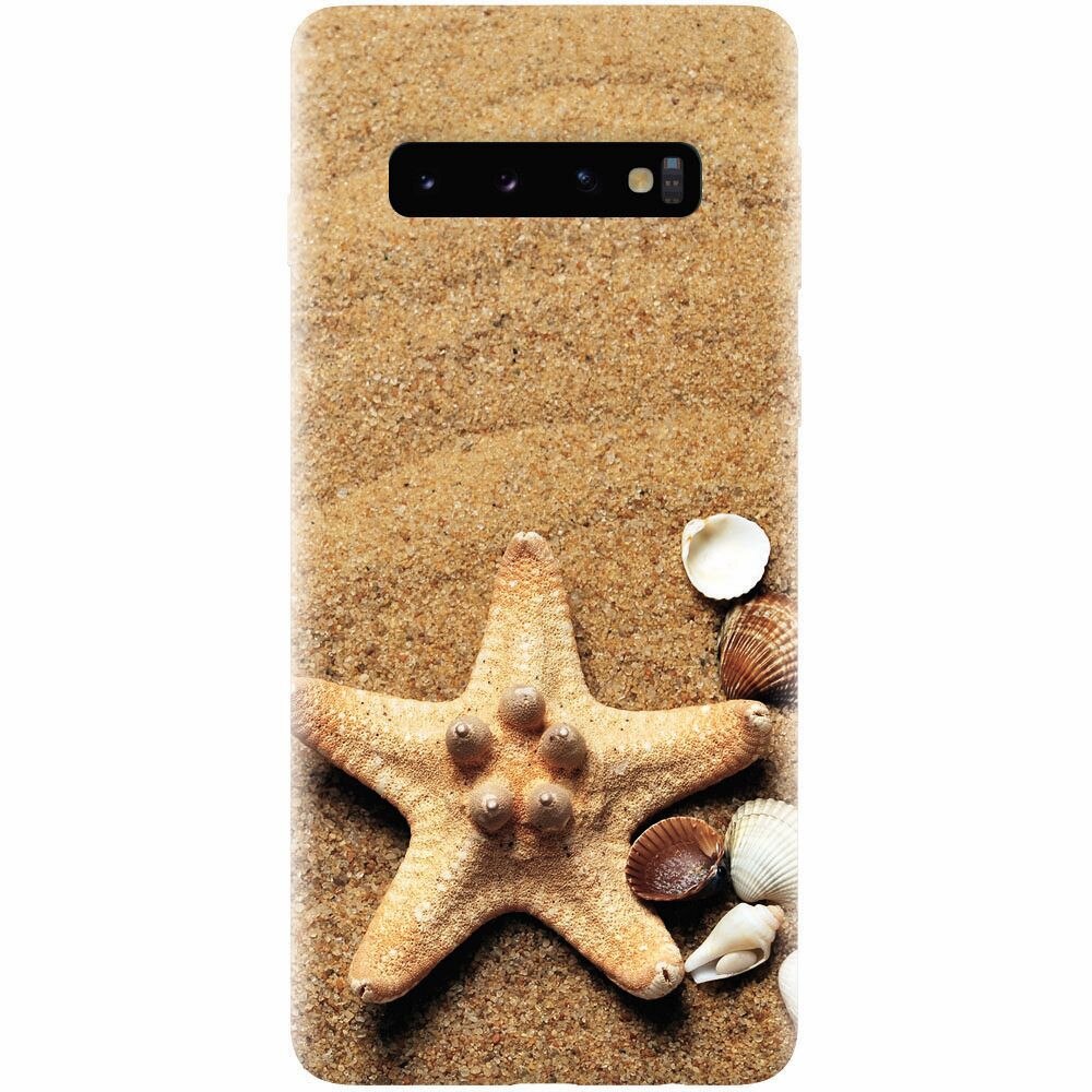 Husa silicon pentru Samsung Galaxy S10 Plus, Sea Shells