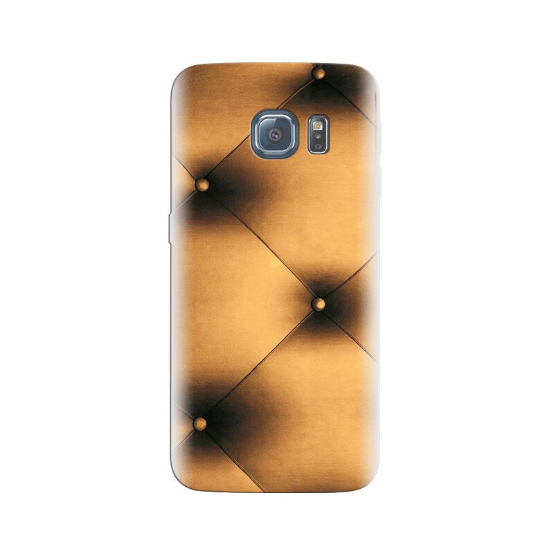 Husa Samsung S6 Edge Golden Abstract Design