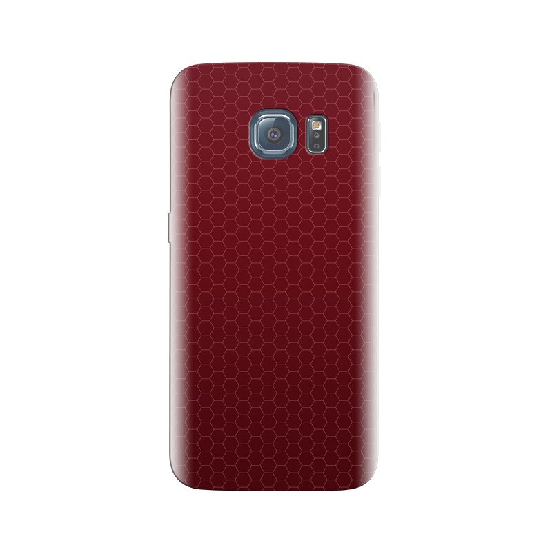 Husa Samsung S7 Edge Honeycomb Red Pattern