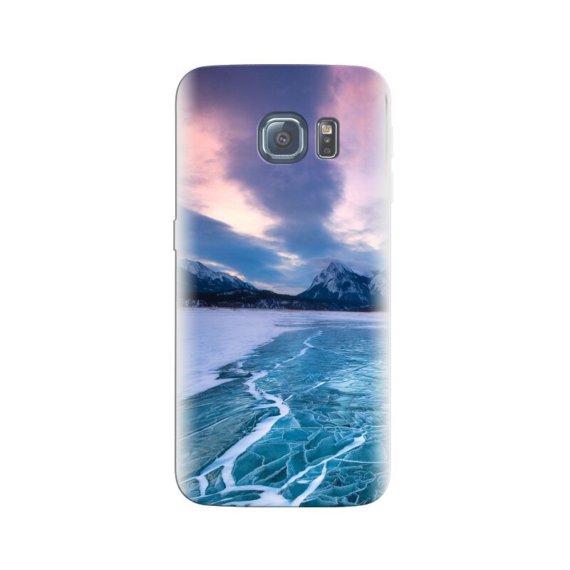 Husa Samsung S6 Edge Ice Water Blue Mountain