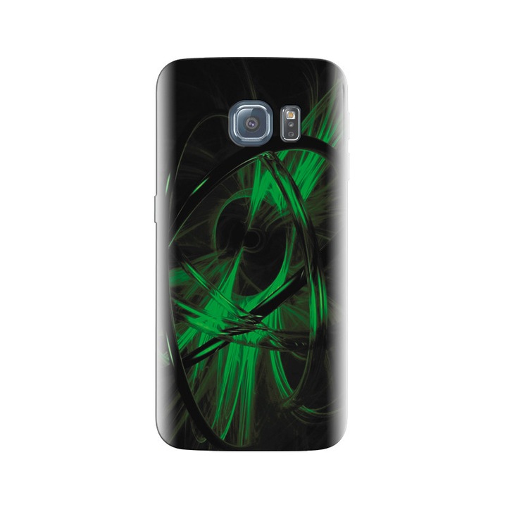 Силиконов калъф, съвместим с модел Samsung Galaxy S7 Edge - High Quality Green Pictures