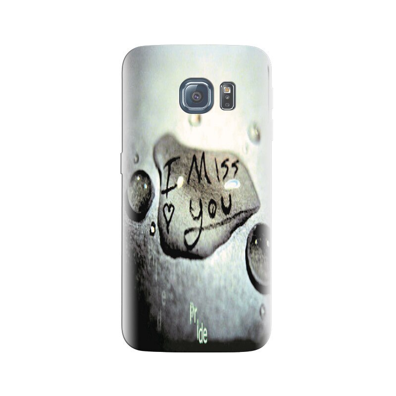 Husa Samsung S6 Edge I Miss U Write In Drop Of Water Hqs