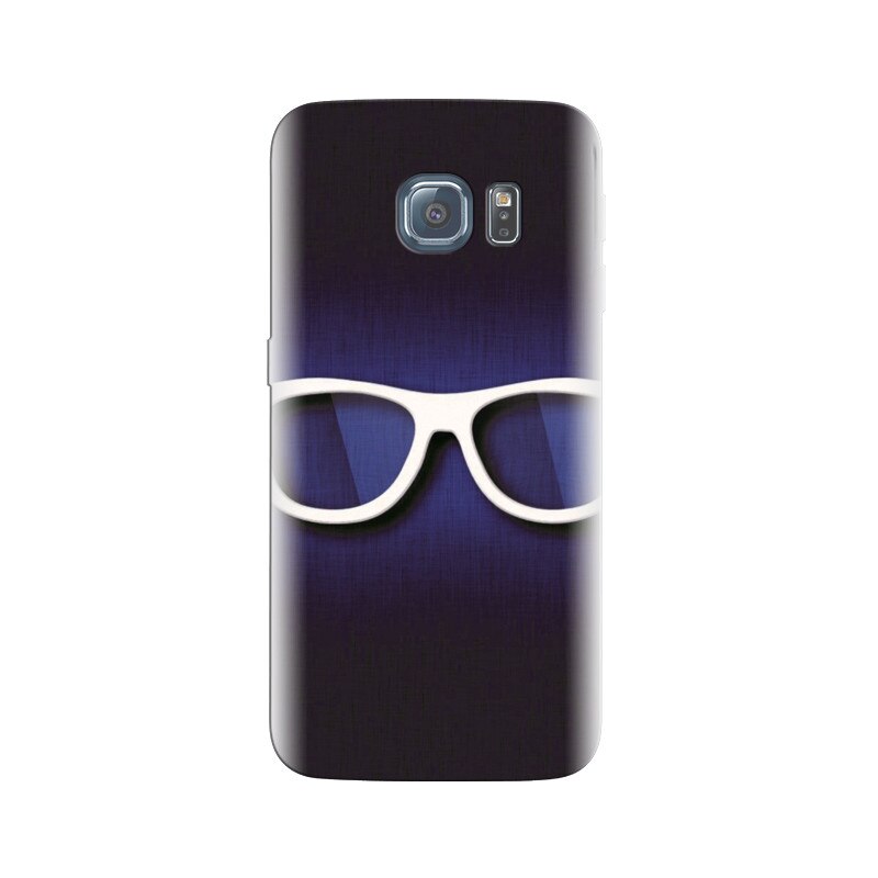Husa Samsung S6 Edge Hipster Glasses Illustration