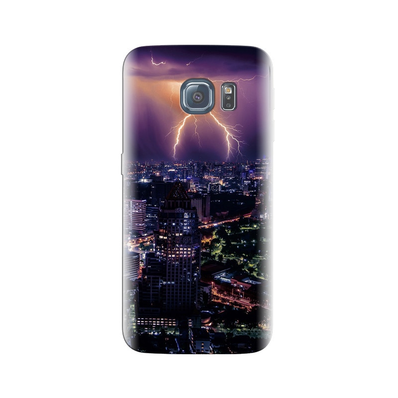 Husa Samsung S6 Edge Lightning Storm