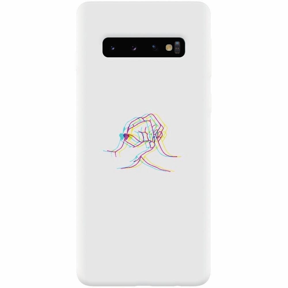 Husa silicon pentru Samsung Galaxy S10 Plus, With Love