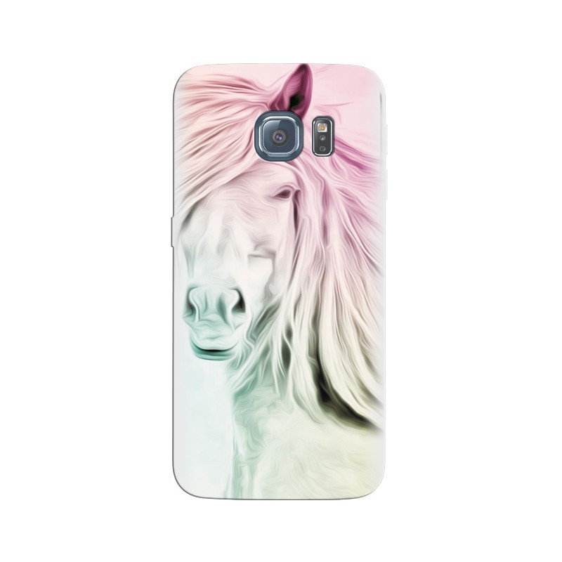 Husa Samsung S7 Lovely White Horse Art High Definitions