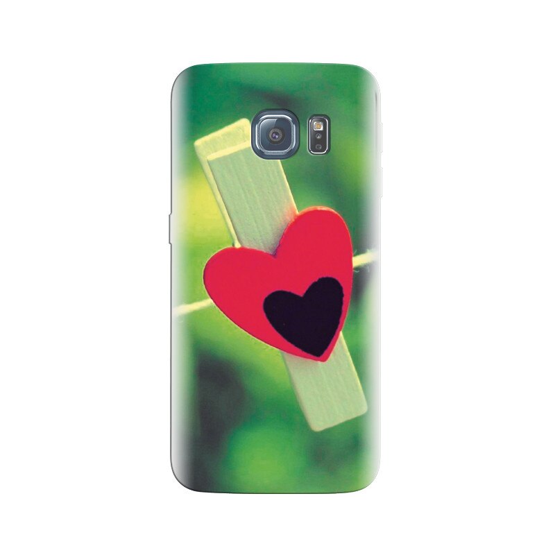 Husa Samsung S6 Edge Lovely Heart Sweets Background