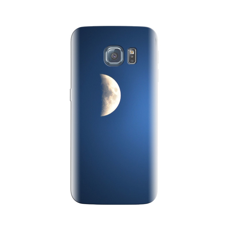 Husa Samsung S6 Nice Moon At Blue Sky