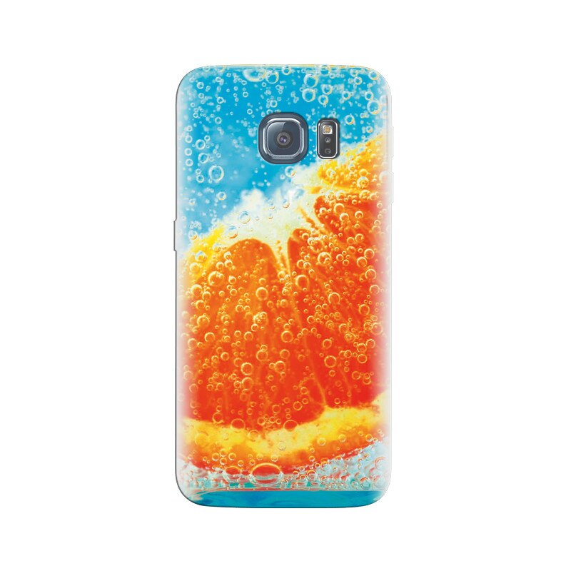 Husa Samsung S7 Orange With Water