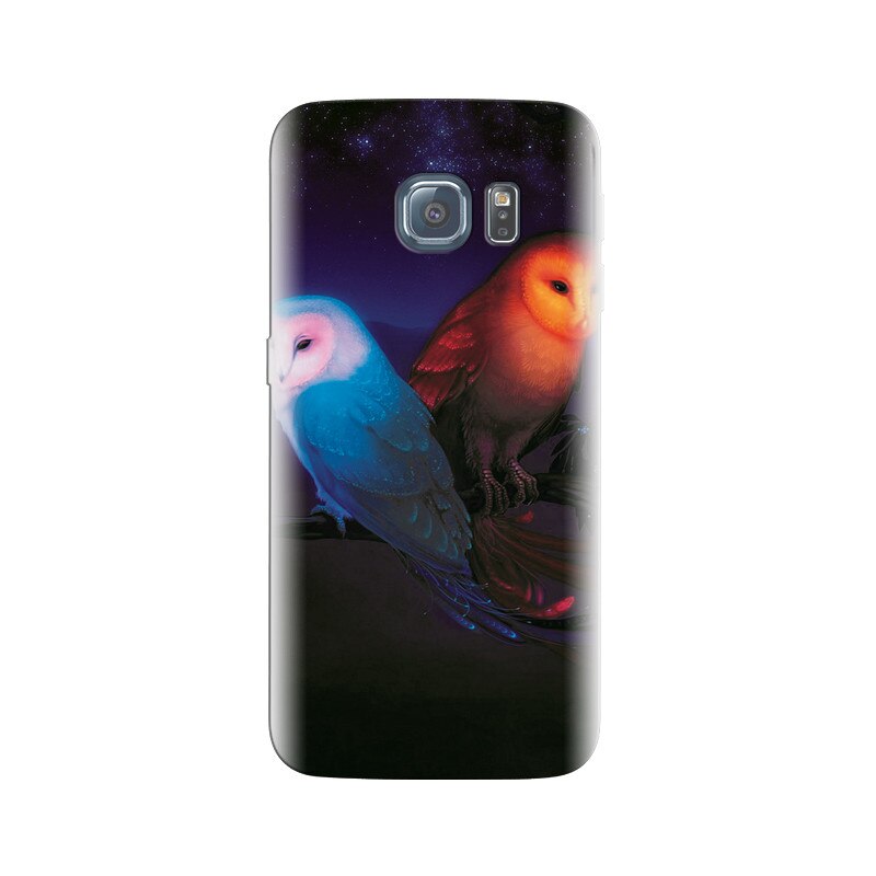 Husa Samsung S7 Edge Owl Art Bird Animal