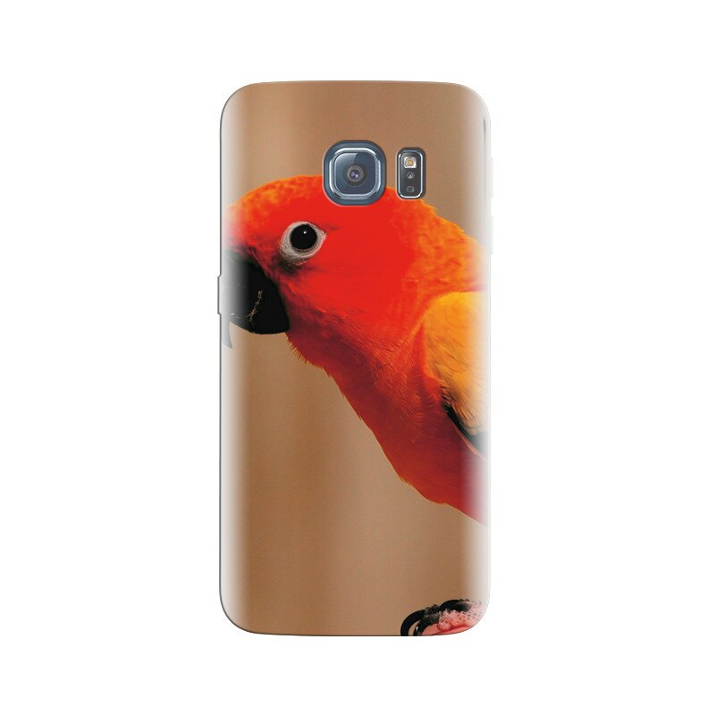 Husa Samsung S7 Orange Parrot