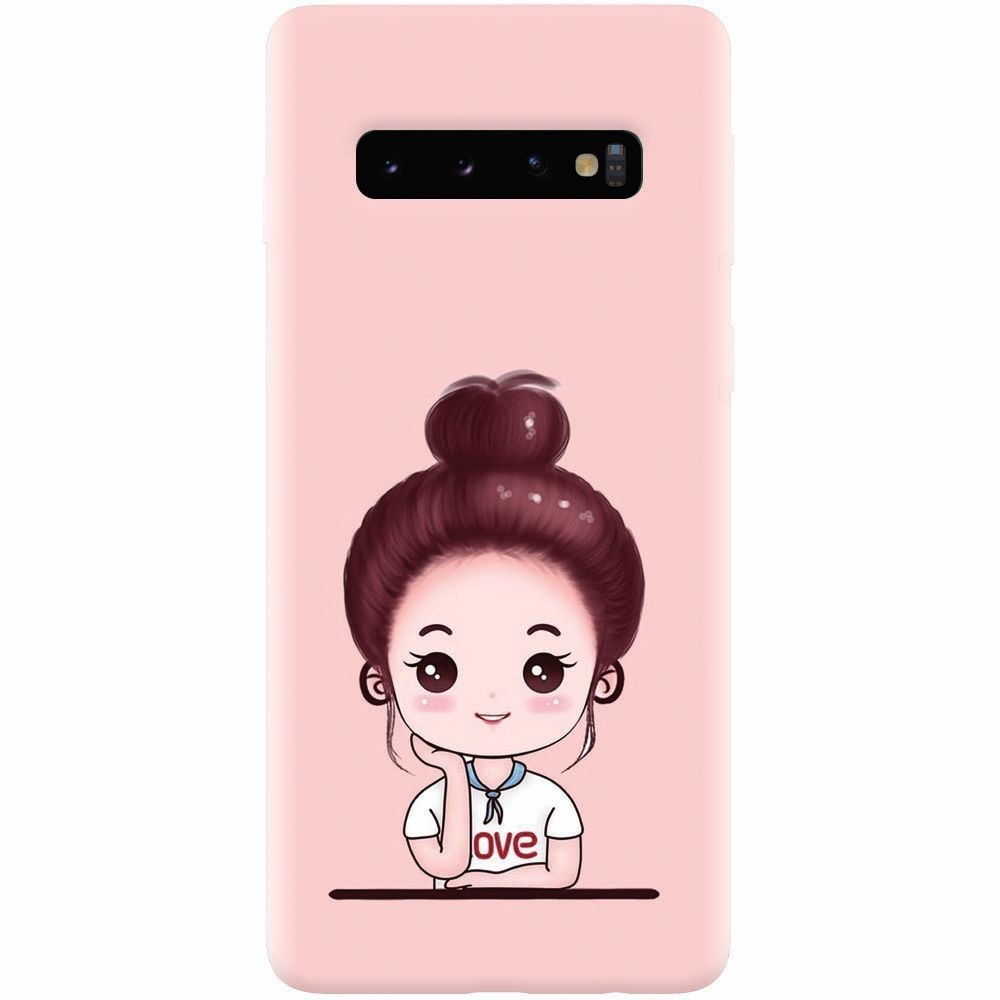 Husa silicon pentru Samsung Galaxy S10 Plus, Animasi