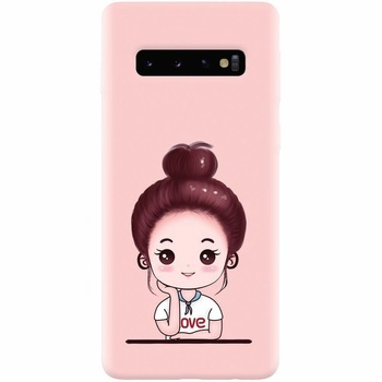 Husa silicon pentru Samsung Galaxy S10 Plus, Animasi Husa silicon pentru Samsung Galaxy S10 Plus, Animasi