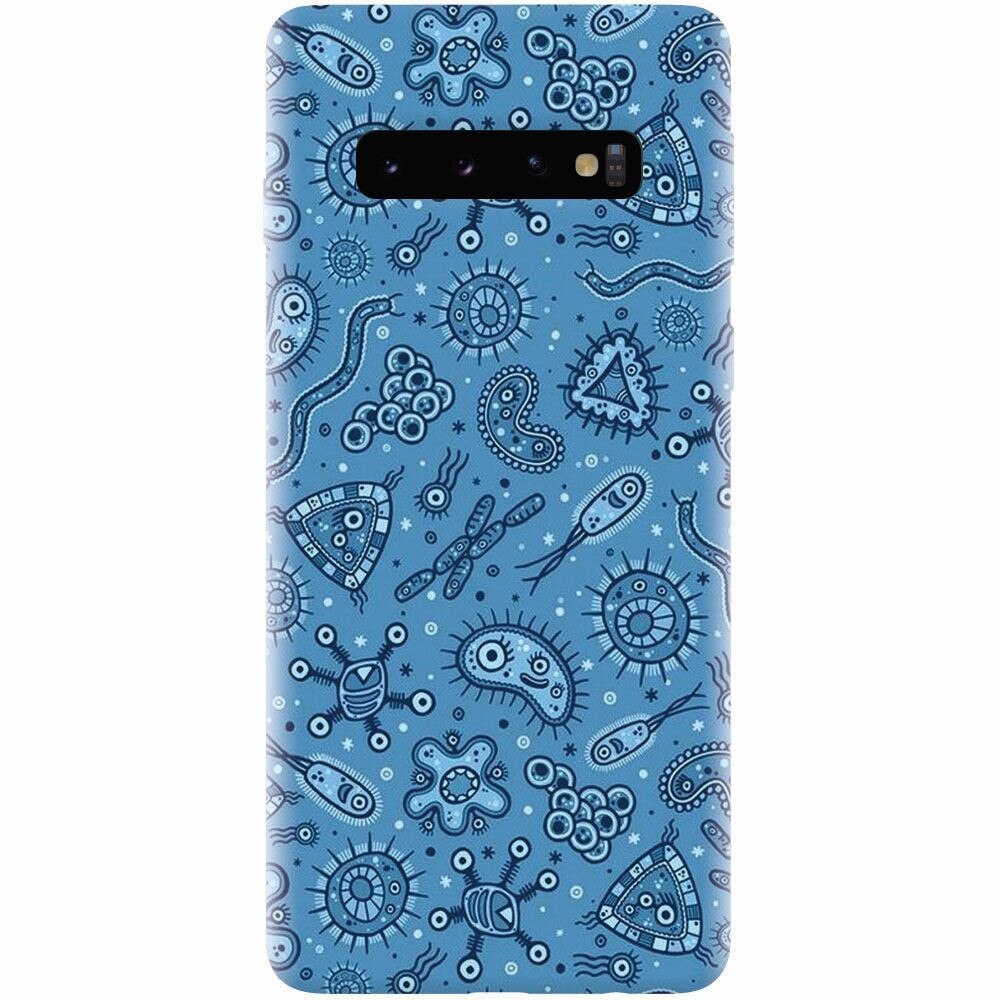 Husa silicon pentru Samsung Galaxy S10, Bacteria