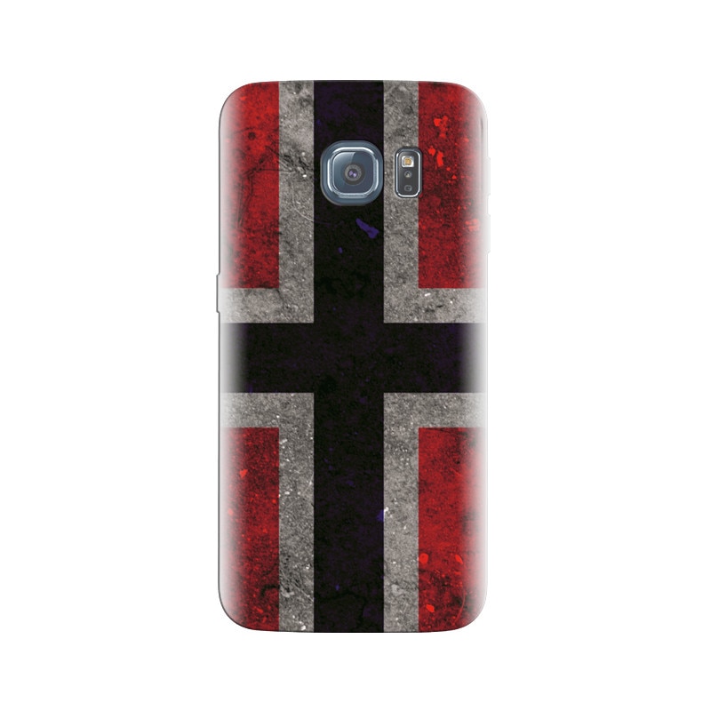 Husa Samsung S7 Norway Flag Scandinavian Cross