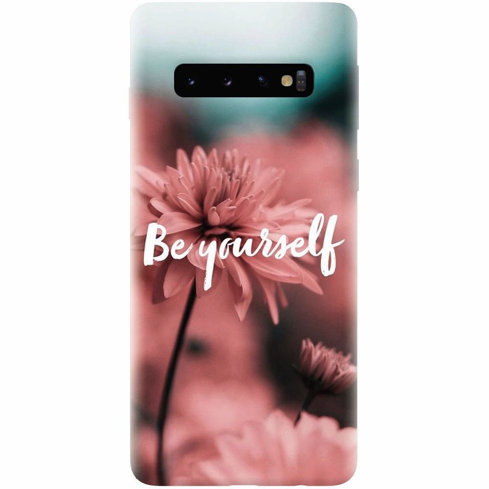 Husa silicon pentru Samsung Galaxy S10 Plus, Be Yourself